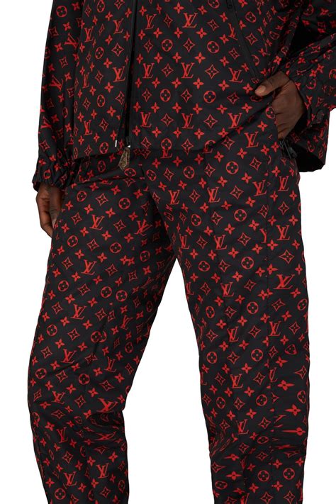 jogging louis vuitton supreme|louis vuitton monogram pant.